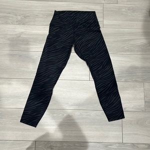 Lululemon align zebra print leggings like new dinner
